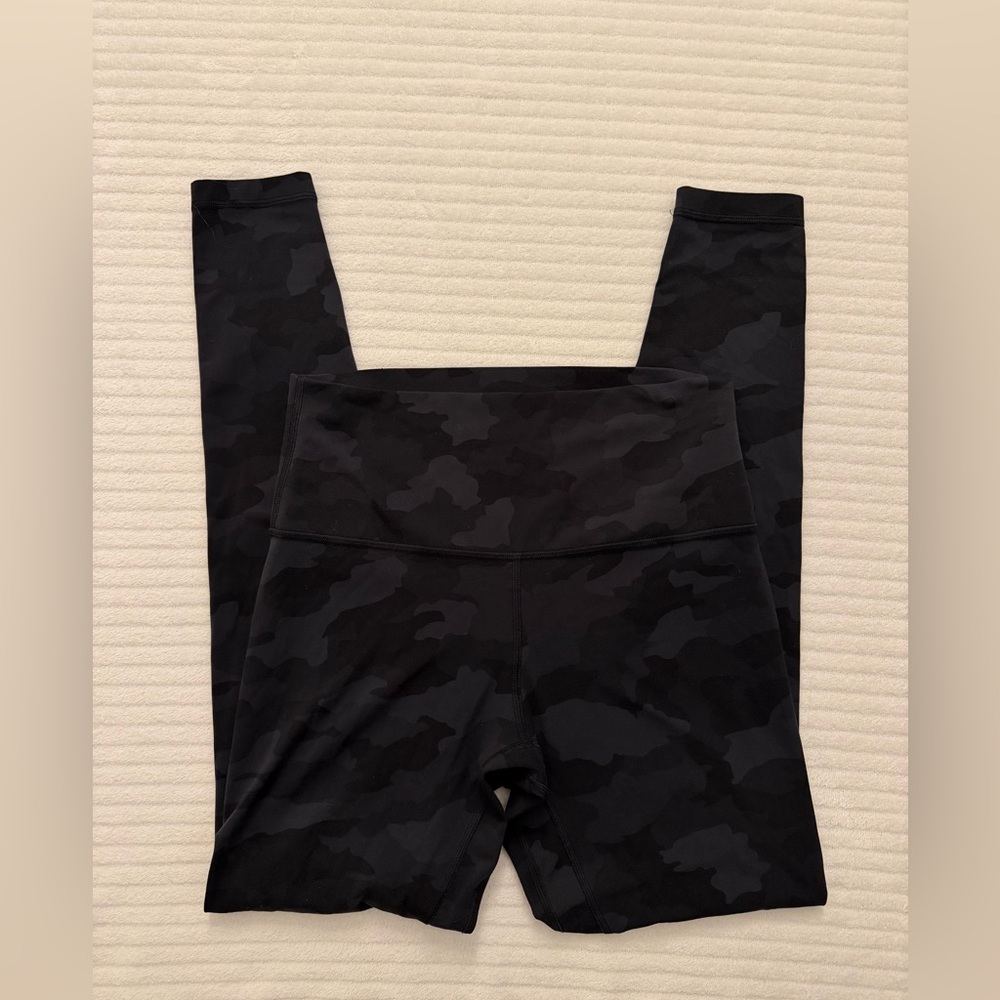 Lululemon Athletica Dark Camouflage Leggings - Picture 2 of 4